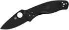 Нож Spyderco Persistence FRN Black Blade Lightweight Black (871518) - изображение 1