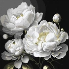 Картина по номерам Безупречная красота с красками металлик ©art_selena_ua 40x40 KHO3237 Идейка