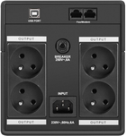 UPS Armac Home Line-Interactive 1500E LED (H/1500E/LED) - obraz 2