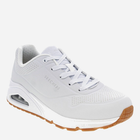 Sneakersy damskie na platformie do kostki Skechers Uno-Stand on Air 73690-WHT 39 (9US) 26 cm Białe (191665119258) - obraz 2