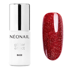 Baza hybrydowa NeoNail Glitter Effect Base 9589-7 Red Shine 7.2 ml (5904553610417) - obraz 1