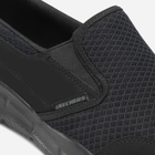 Сліпони чоловічі Skechers Equalizer 51361-BBK 42 (9US) 27 см Чорні (888222283339) - зображення 6