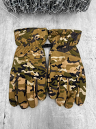 Тактичні сенсорні рукавички Tactical Gloves Multicam L - изображение 4