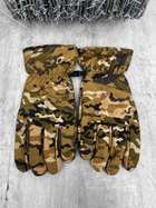 Тактичні сенсорні рукавички Tactical Gloves Multicam M - зображення 4