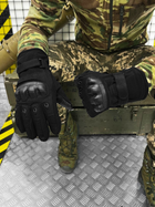 Тактичні зимові рукавички Tactical Gloves Black S - зображення 1