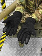Тактичні зимові рукавички Tactical Gloves Black M - изображение 2