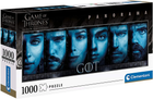 Puzzle Clementoni Panorama Game Of Thrones 1000 elementów (8005125395903) - obraz 1