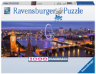 Puzzle Ravensburger Panorama Londyn nocą 1000 elementów (4005556150649) - obraz 1