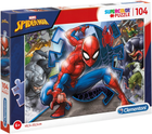 Puzzle Clementoni Super Kolor Spider-Man 104 elementy (8005125271160) - obraz 1