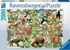 Puzzle Ravensburger Dżungla 2000 elementów (4005556168248) - obraz 1