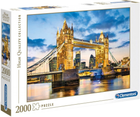 Puzzle Clementoni Hq Tower Bridge at Dusk 2000 elementów (8005125325634) - obraz 1