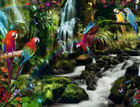 Puzzle Ravensburger Papugi w dżungli 2000 elementów (4005556171118) - obraz 2