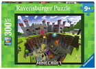 Puzzle Ravensburger Minecraft 300 elementów (4005556133345) - obraz 1