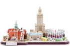 3D Пазл Cubic Fun Cityline Варшава 126 елементів (6944588202712) - зображення 3