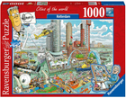 Puzzle Ravensburger Rotterdam 1000 elementów (4005556165605) - obraz 1