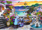 Puzzle Ravensburger duży format Zachód słońca nad Santorini 300 elementów (4005556171309) - obraz 2