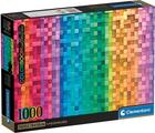 Пазл Clementoni Compact Colorboom Pixel 1000 елементів (8005125397822) - зображення 1