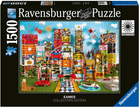 Puzzle Ravensburger Dom z fantazją 1500 elementów (4005556171910) - obraz 1