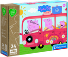 Puzzle Clementoni Maxi Play For Future Peppa Pig 24 elementy (8005125242214) - obraz 1