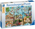 Puzzle Ravensburger Duże miasto 5000 elementów (4005556171187) - obraz 1