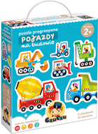 Puzzle Czuczu progresywne Pojazdy na budowie 33 elementy (5902983491842)