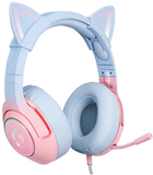 Słuchawki Onikuma K9 USB Cat Ear Pink blue (ON-K9_CAT/RB) - obraz 2