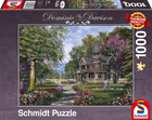 Puzzle Schmidt Dominic Davison Rezydencja z wieżą 1000 elementów (4001504596170) - obraz 1
