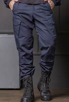 Костюм мужской ДСНС демисезонный. Комплект флисовая кофта + брюки темно-синий 58 - изображение 5