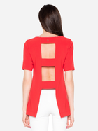 Bluzka damska z krótkim rękawem Venaton VT006 XL Czerwona (5902670300792) - obraz 2