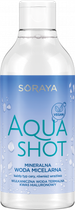 Woda micelarna Soraya Aqua Shot mineralna 400 ml (5901045082493) - obraz 1