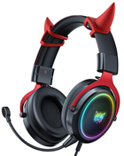 Słuchawki Onikuma X10 Demon Horns Black red (ON-X10/BK) - obraz 1