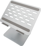 Підставка для ноутбука Digitus DA-90429 + Концентратор USB з 7 портами Silver (4016032482307) - зображення 1