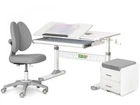 Комплект (L) Evo-кids TH-310 Grey (парта + крісло + тумба) (арт. TH-310 + Y-412 Lite + BD C3_GREY)