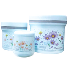 Термос пищевой металл колба Flowers Stenson MT-4588 0.8/3.5/8.8л набор/3шт blue
