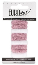 Резинки для волосся Eurostil Cabello Cabello Coleteros Mini-Rosa Blanco Pack 4.5 см 9 шт (8423029090111)