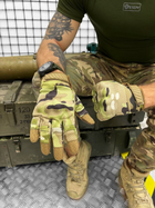 Тактичні рукавички Elite Tactical Multicam L - зображення 1