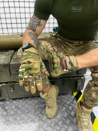 Тактичні рукавички Elite Tactical Gloves Multicam M - зображення 1