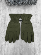 Тактичні сенсорні рукавички Tactical Gloves Olive S - зображення 4