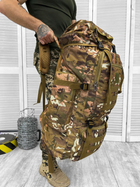 Рюкзак тактичний збільшений Tactical Backpack Multicam 110 л - изображение 3