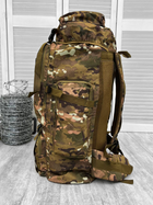 Рюкзак тактичний збільшений Tactical Backpack Multicam 110 л - изображение 4
