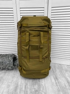 Рюкзак тактичний Tactical Backpack Coyote 70 л - зображення 3