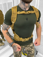 Рюкзак тактичний з утримувачам для шолома Tactical Backpack Coyote 30 л - зображення 4