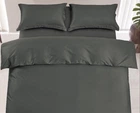 Простирадло на резинці Ardesto Mix&Match Сатин полуторне 160x200+30 см Сіре (ART1620FSY)