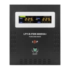 ДБЖ з правильною синусоїдою 48V LPY-B-PSW-6000VA/4200Вт 48/220V 10A/20A Logicpower 6615 (під зовнішній акумулятор)