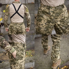 Тактический костюм Горка 5 на флисе XXXXXL Пиксель - изображение 6