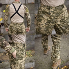 Тактический костюм Горка 5 на флисе XXXL Пиксель - изображение 6