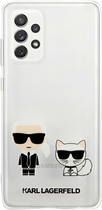 Etui Karl Lagerfeld Karl&Choupette do Samsung Galaxy A72 Transparent (3700740498996) - obraz 2