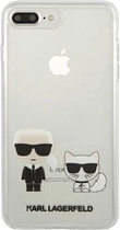 Etui Karl Lagerfeld Karl&Choupette do Apple iPhone 7/8 Plus Transparent (3700740494172) - obraz 2