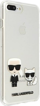 Панель Karl Lagerfeld Karl&Choupette do Apple iPhone 7/8 Plus Transparent (3700740494172) - зображення 3