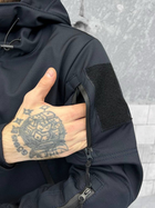 Тактична куртка Logos-Tac Soft Shel XS чорний - зображення 6